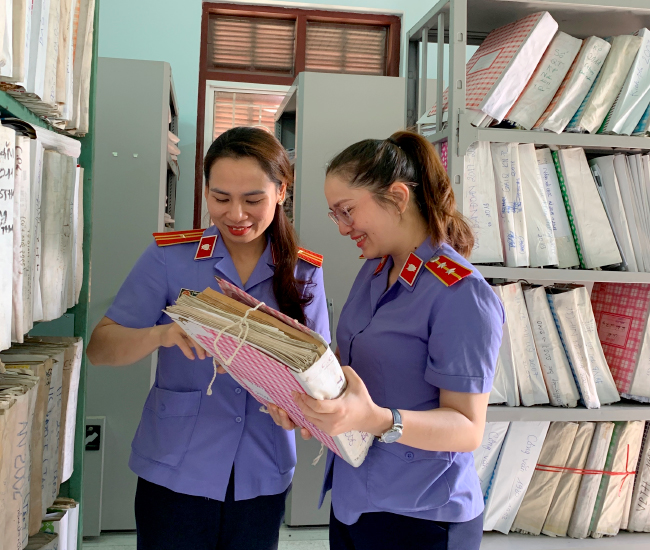 Nâng cao chất lượng công tác lưu trữ tại VKSND thị xã An Khê