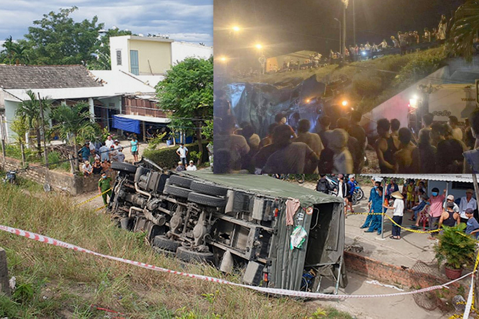 Xe quân đội gặp tai nạn, 2 người thương vong