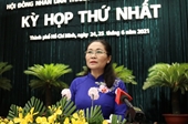 Bà Nguyễn Thị Lệ tái đắc cử Chủ tịch HĐND TP HCM nhiệm kỳ 2021-2026