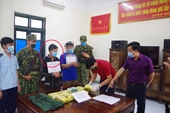 Bắt đối tượng vận chuyển 11kg ma túy trên đường ra Hà Nội