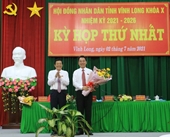 Ông Lữ Quang Ngời tác đắc cử Chủ tịch UBND tỉnh Vĩnh Long