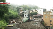 Lũ bùn đất sau mưa kỉ lục ở tây nam Tokyo, Nhật Bản, 22 người chết, mất tích