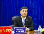 Ông Võ Văn Minh được bầu giữ chức vụ Chủ tịch UBND tỉnh Bình Dương