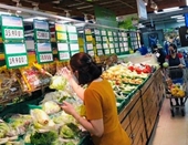 TP Hồ Chí Minh Hàng hóa, nhu yếu phẩm đầy ắp trong siêu thị