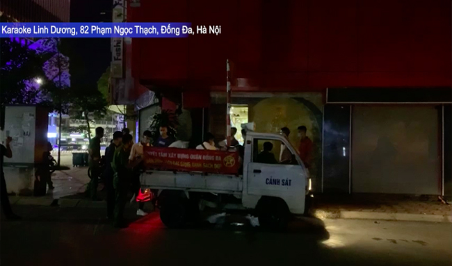 Công an đột kích karaoke Linh Dương, nhiều khách phá ‘chuồng cọp’ bỏ trốn