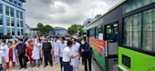 Đoàn cán bộ y tế của Bệnh viện Trung ương Thái Nguyên lên đường chi viện hỗ trợ thành phố Hồ Chí Minh chống dịch COVID-19