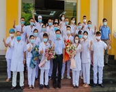 114 bác sĩ, điều dưỡng Hải Phòng lên đường hỗ trợ TP HCM chống dịch COVID-19