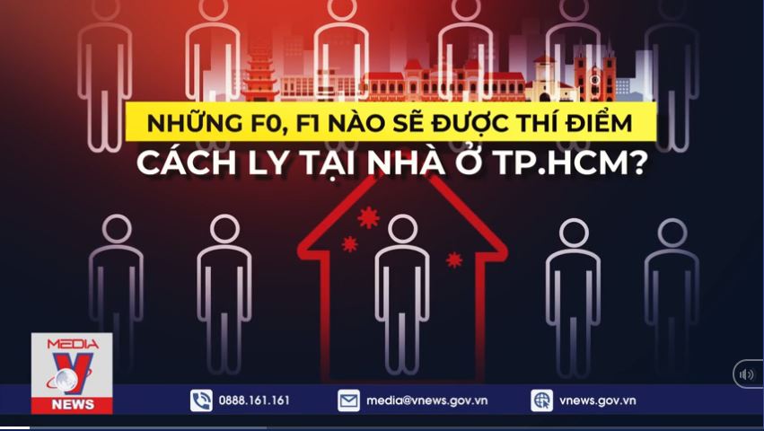 Những F0, F1 nào sẽ được thí điểm cách ly tại nhà ở TP HCM
