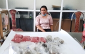 Bắt quả tang người phụ nữ dân tộc Mông vận chuyển hơn 8kg ma túy trên xe khách