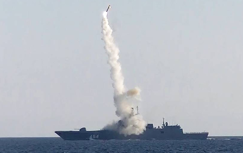 Nga khai hỏa tên lửa siêu thanh Zircon tiêu diệt mục tiêu ở Biển Barents