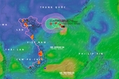 Bão số 3 gió giật cấp 10 xuất hiện trên Biển Đông