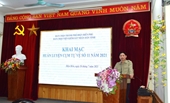 Ban Chỉ huy quân sự VKSND tỉnh Điện Biên tổ chức huấn luyện Cụm tự vệ số 11