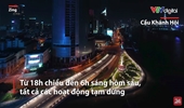 TP Hồ Chí Minh vắng lặng sau quy định hạn chế ra đường từ 18h