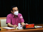 Bí thư Thành ủy Nguyễn Văn Nên Trong tháng 8, phấn đấu 70 người dân được tiêm vắc xin