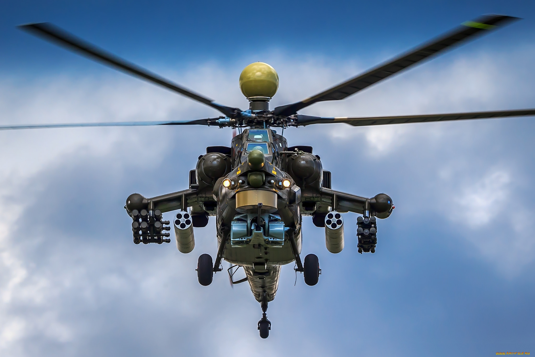 Trực thăng Mi-28N của Nga trang bị siêu tên lửa, cho phép diệt mọi loại xe  tăng