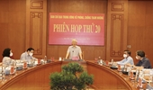 Tổng Bí thư Nguyễn Phú Trọng chủ trì Phiên họp thứ 20 của Ban Chỉ đạo Trung ương về phòng, chống tham nhũng