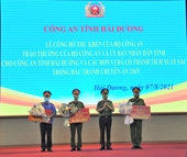 Phòng 2, VKSND tỉnh Hải Dương được khen thưởng trong chuyên án Cao Tài Năng giết người, cướp tài sản