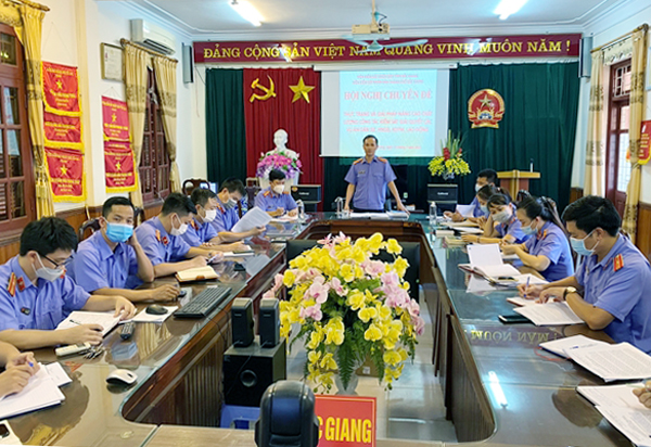 VKSND TP Bắc Giang Nhiều giải pháp thực hiện tốt phương châm công tác “hiệu quả, thực chất