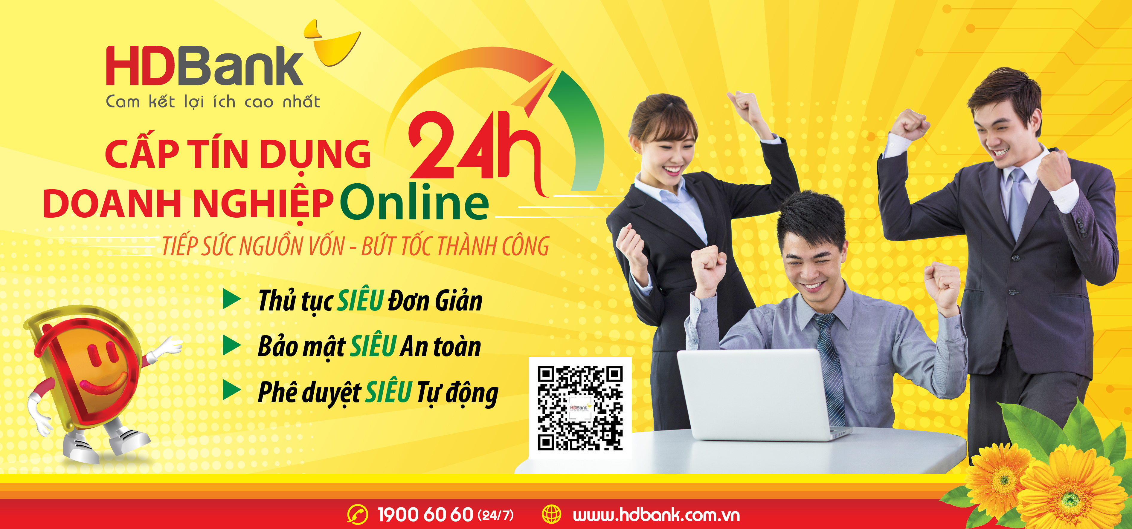 Giao dịch online trong tầm tay, đáp ứng ngay nhu cầu vay vốn cho doanh nghiệp
