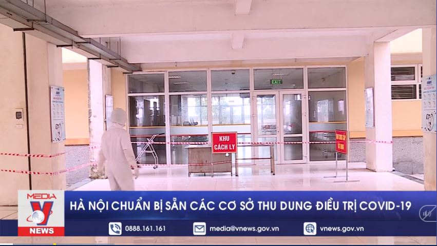 Hà Nội chuẩn bị sẵn các cơ sở thu dung điều trị COVID-19