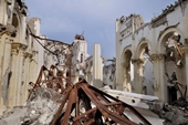 Hiện trường tan hoang sau trận động đất 7,2 độ richter ở Haiti khiến hơn 7 000 người thương vong