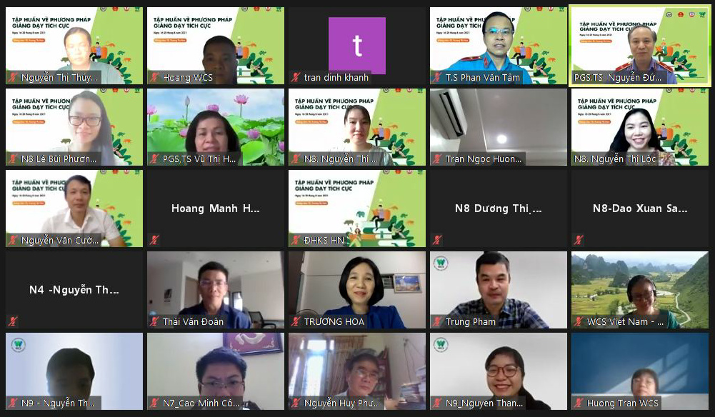 Tập huấn phương pháp giảng dạy tích cực cho giảng viên Đại học Kiểm sát Hà Nội