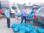 VKSND huyện Châu Thành gửi rau xanh tặng người dân TP HCM