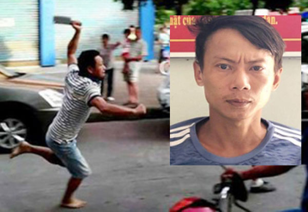 Vợ không được qua chốt kiểm soát, chồng chém hai bảo vệ dân phố