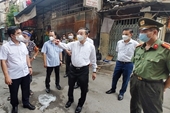 Chủ tịch Hà Nội yêu cầu chốt trực 3 lớp” tại ổ dịch ở quận Thanh Xuân