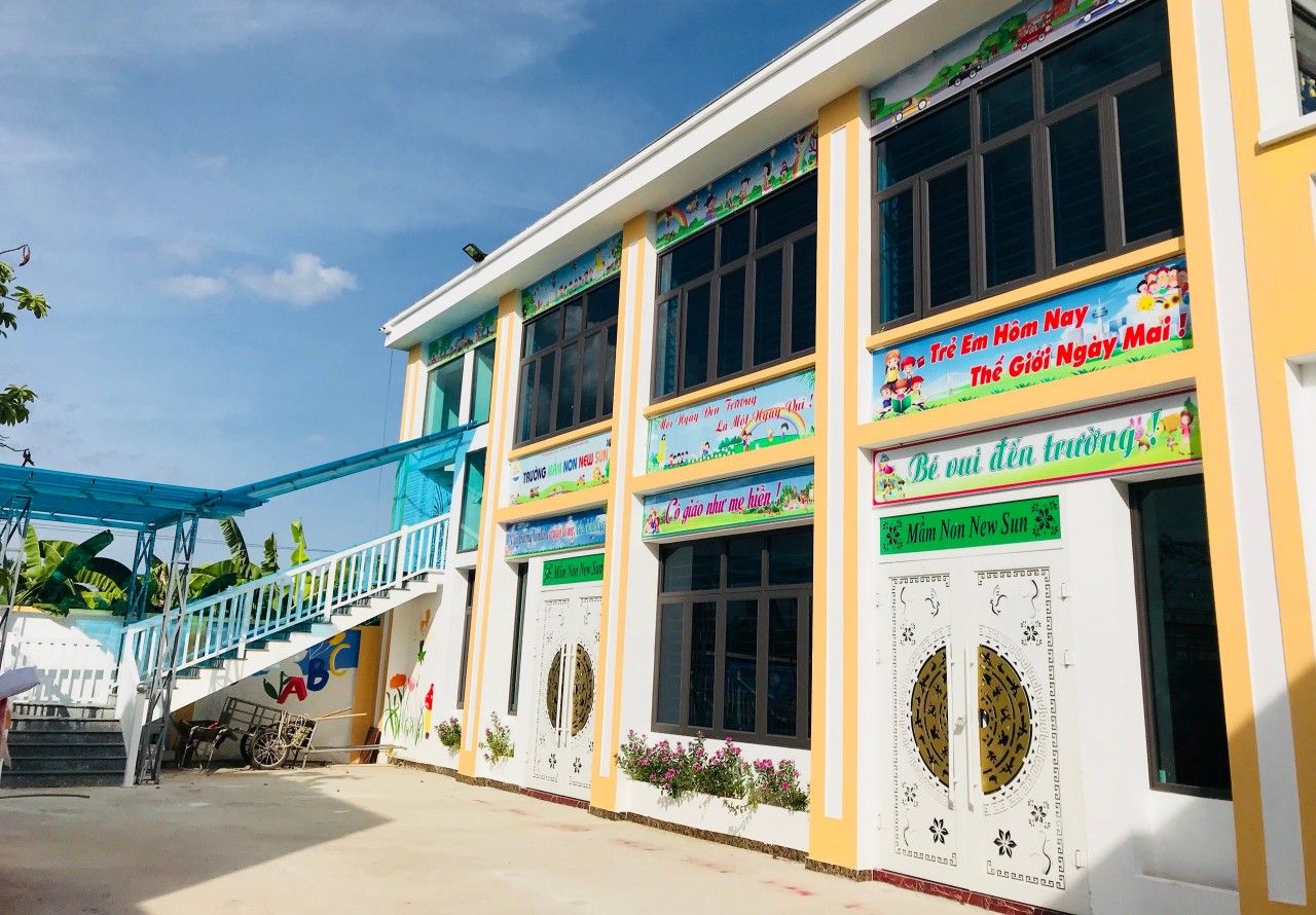 Trường Mầm non New Sun “lấy trẻ làm trung tâm”