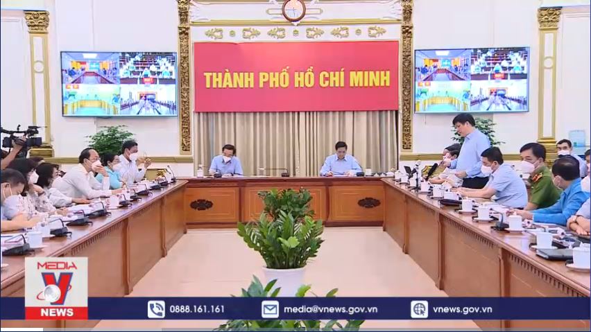Thủ tướng Phạm Minh Chính làm việc với lãnh đạo TP HCM