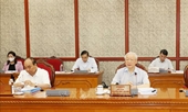 Tổng Bí thư Nguyễn Phú Trọng tiếp Bộ trưởng Ngoại giao Trung Quốc Vương Nghị