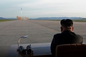 Tên lửa hành trình mới của Triều Tiên bắn trúng mục tiêu ở khoảng cách 1 500km
