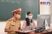 “Dạy” Luật giao thông qua lớp học trực tuyến – Cách làm hay của CSGT Hà Tĩnh