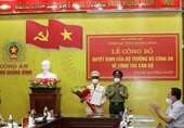 Công an tỉnh Quảng Bình có tân Phó Giám đốc