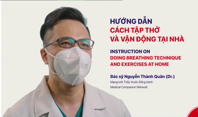 Hướng dẫn cách tập thở và vận động tại nhà