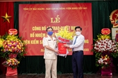 Trao quyết định bổ nhiệm Viện trưởng VKSND tỉnh Bắc Giang