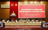 Hội nghị toàn quốc các cơ quan nội chính triển khai Nghị quyết Đại hội XIII của Đảng