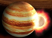 Khoảnh khắc hiếm hoi một thiên thể đâm vào Sao Mộc