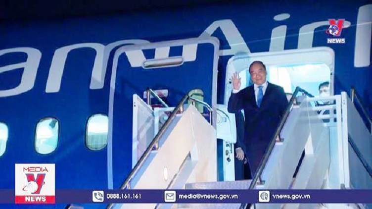 Chủ tịch nước Nguyễn Xuân Phúc tới New York