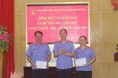 VKSND tỉnh Phú Thọ trao giải cuộc thi Góc làm việc Xanh - Sạch - Đẹp - An toàn