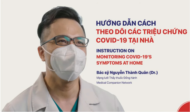 Hướng dẫn cách theo dõi các triệu chứng COVID-19 tại nhà