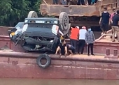 Điều tra bến thủy hoạt động trái phép, hất xe tải xuống sông khiến tài xế tử vong