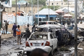 Đánh bom liều chết gần dinh Tổng thống Somali, 8 người thiệt mạng