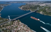 Tàu hàng Nga và Thổ Nhĩ Kỳ va chạm ở eo biển Bosphorus, cửa ngõ vào Biển Đen