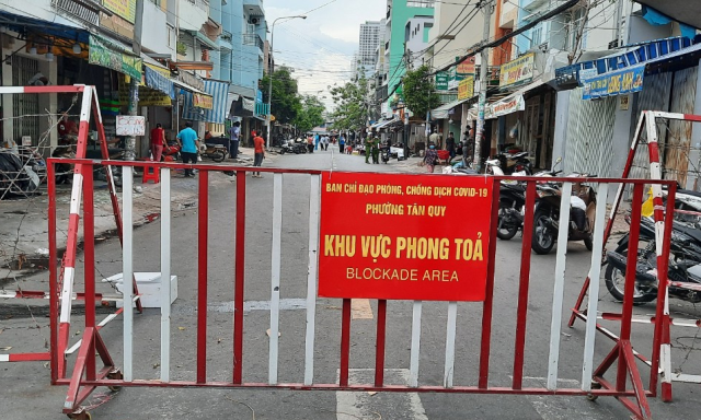 Danh sách khu vực phong tỏa và địa bàn ghi nhận ca bệnh COVID-19 trong cộng đồng