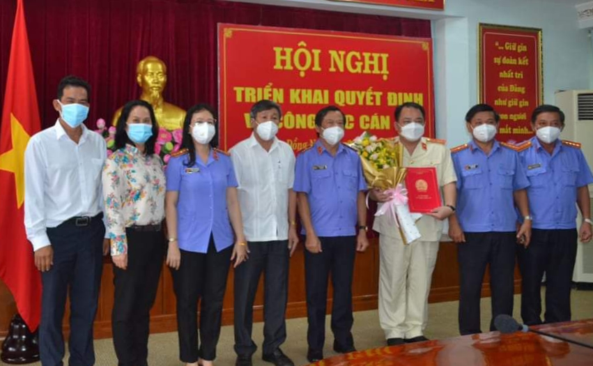 Bổ nhiệm Phó Viện trưởng VKSND tỉnh Đồng Nai