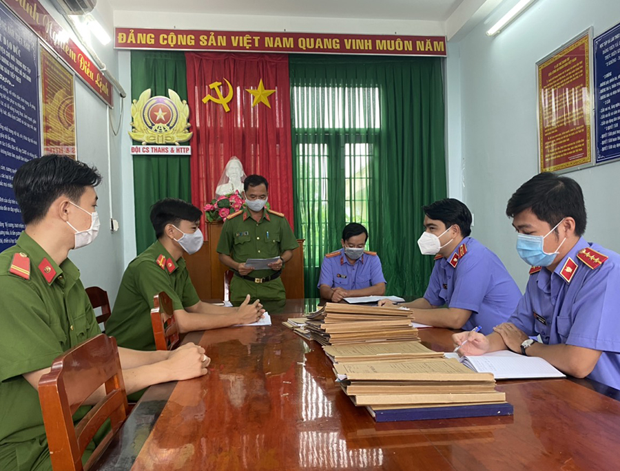 Kiểm sát hoạt động thi hành án hình sự tại Công an huyện Chợ Mới