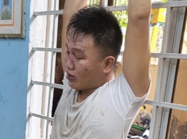 Bắt giữ đối tượng nghi ngáo đá dùng dao tấn công Cảnh sát khu vực