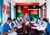 Kiểm tra nghiệp vụ kiểm sát việc tạm giữ, tạm giam và THAHS tại VKSND huyện Đak Pơ